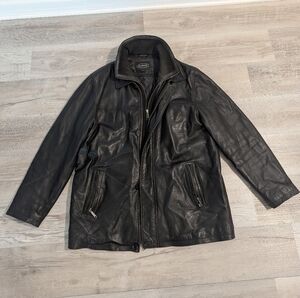Plongé| Classic Black Leather Jacket